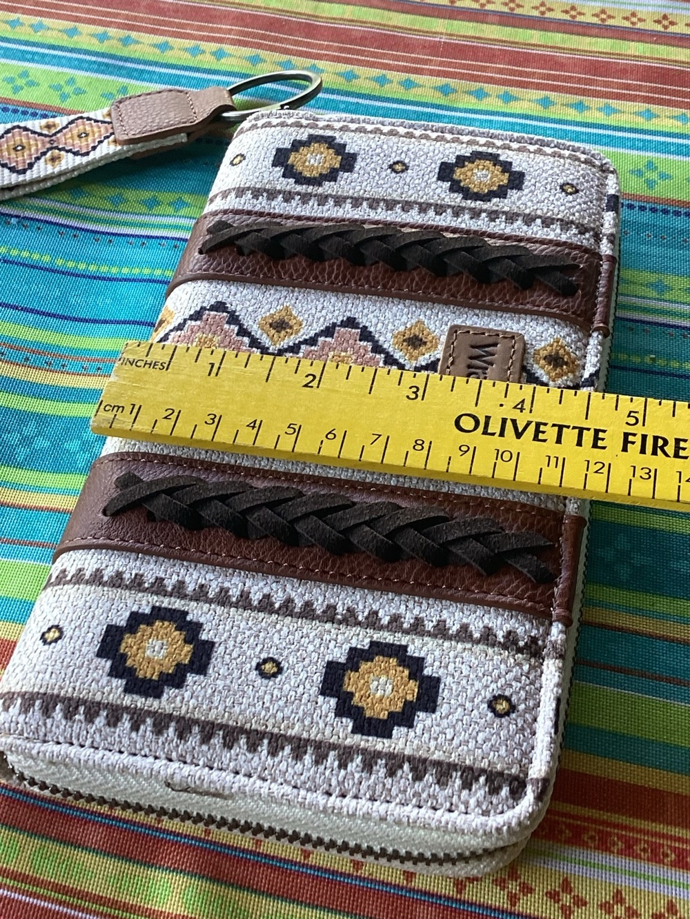 Wrangler Wallet with Aztec Styling - Picture 9 of 10